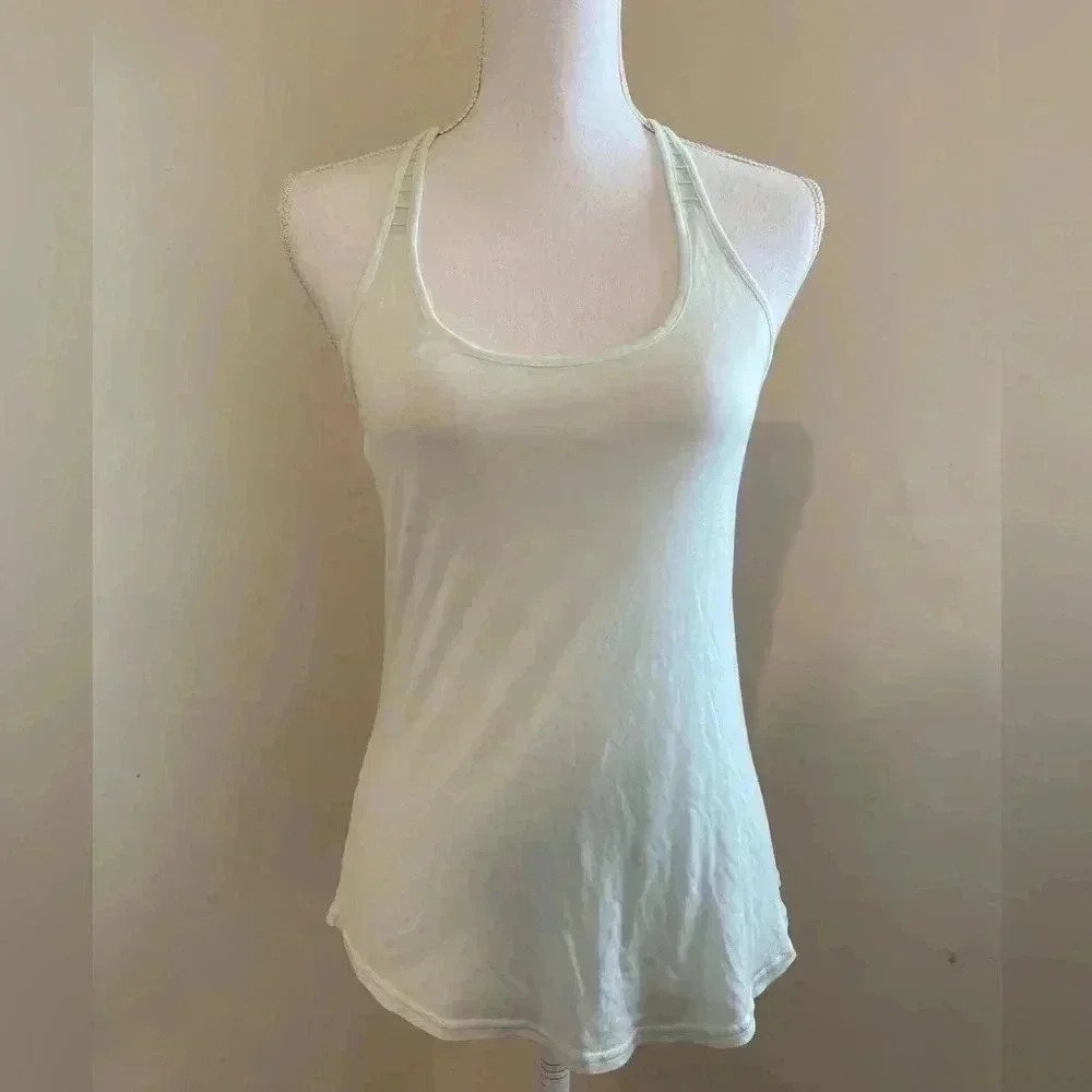 ALO Yoga Mint Green Workout Tank Size XS